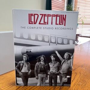 Led Zeppelin Complete Studio Recordings Hardcover Book